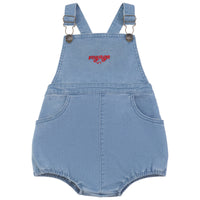 Calla Lili BB Boy Nautical Romper - Denim Blue