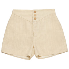 Calla Lili Boy Bermudas With Buttons - Yellow