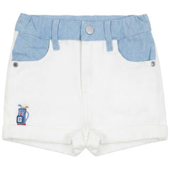 Calla Lili Boy Golf Bermudas - White
