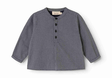 MarMar Copenhagen Pigeon Blue Check Totoro