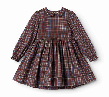 MarMar Copenhagen Chocolate Check Darcel Long Sleeve