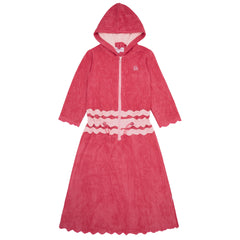 Miss Mini Scalloped Swim Cover-Up One Piece