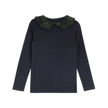 Ely's & Co. French Terry Scottish Shirt Navy T-Shirt - Navy