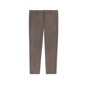 Looms Fair Isle Pants - Taupe