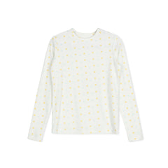 Velvette Label Yellow/Blue Floral Tee