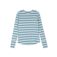 Daintti by Velvette Label Blue Multi Stripe Tee