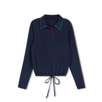 Daintti by Velvette Label Contrast Piping Polo