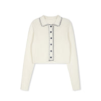 Daintti by Velvette Label Contrast Stitch Sweater