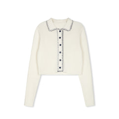 Daintti by Velvette Label Contrast Stitch Sweater
