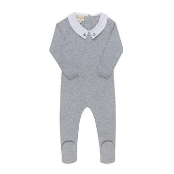Looms Fair Isle Footie - Blue