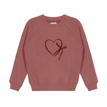 Ely's & Co. Heart & Star Sweatshirt - Pink