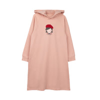 Ely's & Co Organic French Terry French Girl Collection Pink Dress