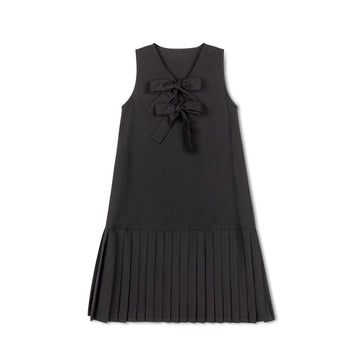 Velvette Label Black Bow Jumper