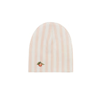 Ely's & Co Fruit Collection Peach Footie + Beanie