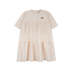 Ely's & Co Fruit Collection Peach 3/4 Sleeve Dress