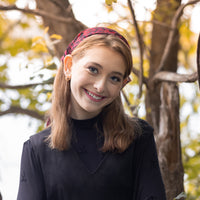 Poet Aria Mockneck Black On Black Flocking With Bows