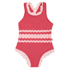 Miss Mini Scalloped Swim Swimsuit