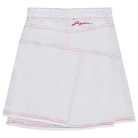 Jaybee Child White Denim Skirt