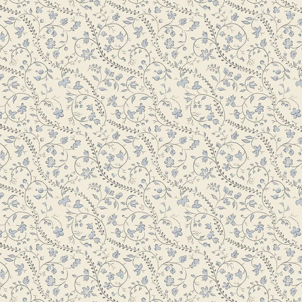 Little Threads The Label Bluebell Heirloom Vine Muslin Blanket