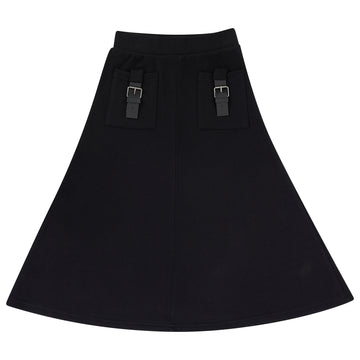 Jaybee Child Black Pocket Skirt