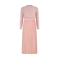 Pashmini Coral Grace Ribbed Knit Overlay Set