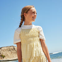 Pashmini Yellow Bella Searsucker Jumper