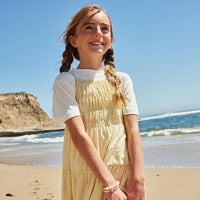 Pashmini Yellow Bella Searsucker Jumper