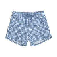 Noggi Blue Gingham SWIM Pant