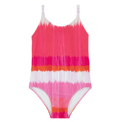 Noggi Pink Ombre Dip Dye Bathing Suit
