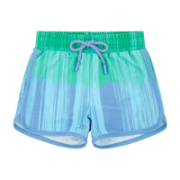 Noggi Blue Ombre Dip Dye Swim Pants