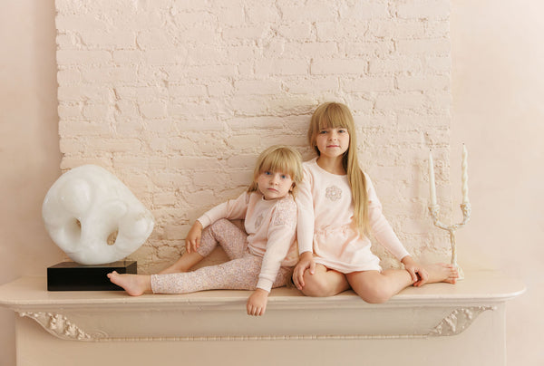 Aurora Pink Liberty Floral Velour Dress