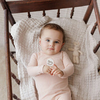 Aurora Pink Take Me Home Set Cotton French Terry Rocking Horse