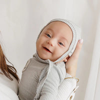 Aurora Blue Take Me Home Set Cotton French Terry Rocking Horse