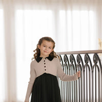 Velvette Label Black Pleated Jumper (SHORT VERSION)
