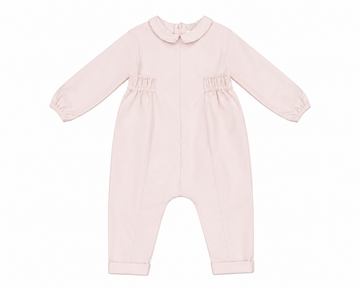 Lil Tempest Toddler Taffeta Romper - Antique Pink