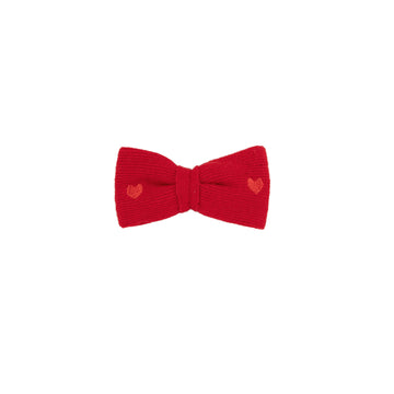 Le Enfant Maison Mini Bows (2pk) - Red (FINAL SALE)