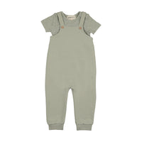 Mema Knits Romper + Onesie Set - Mint