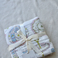 Little Threads The Label Dreamy Carousel Muslin Blanket