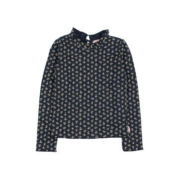 Buho Navy Cottage Ribbed T-Shirt