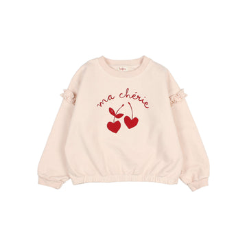 Buho Cream Pink Chérie Sweatshirt