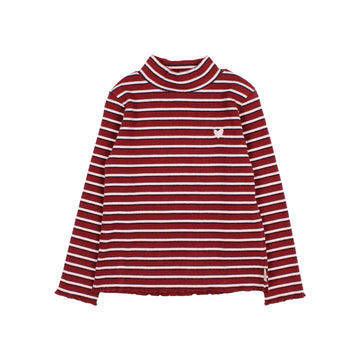 Buho Pomegranate Fancy Striped T-Shirt