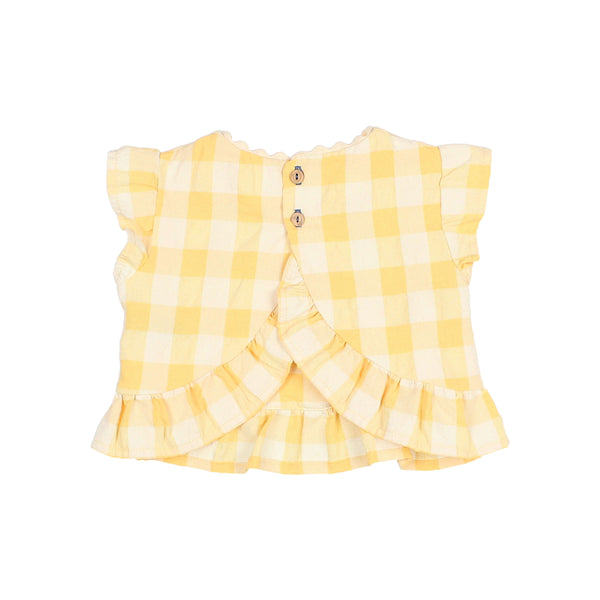 Buho Sun BB Gingham Top
