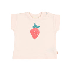 Buho Cream Pink BB Fresa T-Shirt