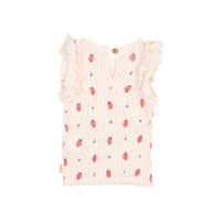 Buho Cream Pink BB Strawberry T-Shirt