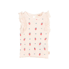 Buho Cream Pink BB Strawberry T-Shirt