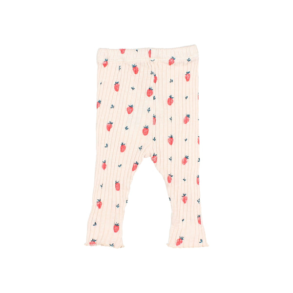 Buho Cream Pink Baby Strawberry Legging
