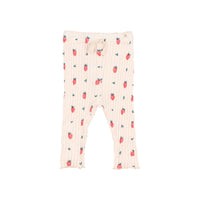 Buho Cream Pink Baby Strawberry Legging
