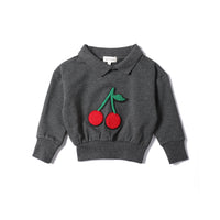 Anecdote Charcoal Cherry Sweatshirt