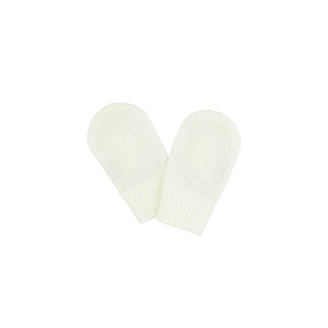 Le Enfant Little Knit Mittens - Cream (FINAL SALE)