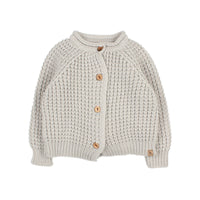 Buho Light Grey Bb Soft Knit Cardigan